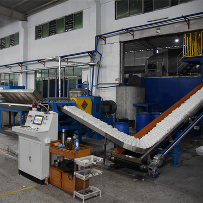 Máquina de línea de producción PSF a la venta, máquinas de fabricación de fibra de poliéster para mascotas